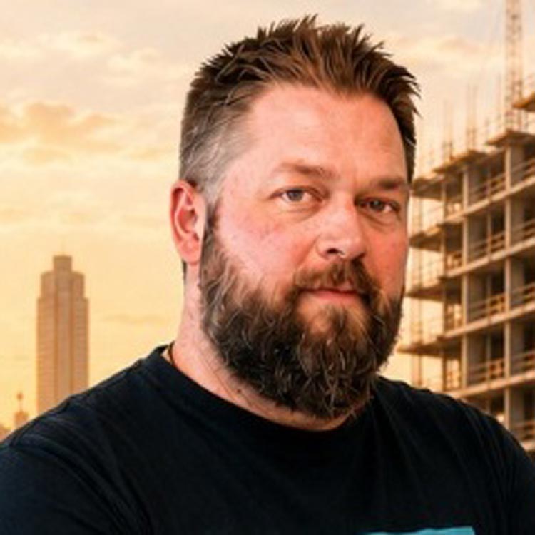 Porträtt på Nils Berglund